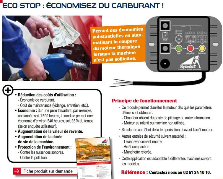 Eco Stop : Économisez du carburant